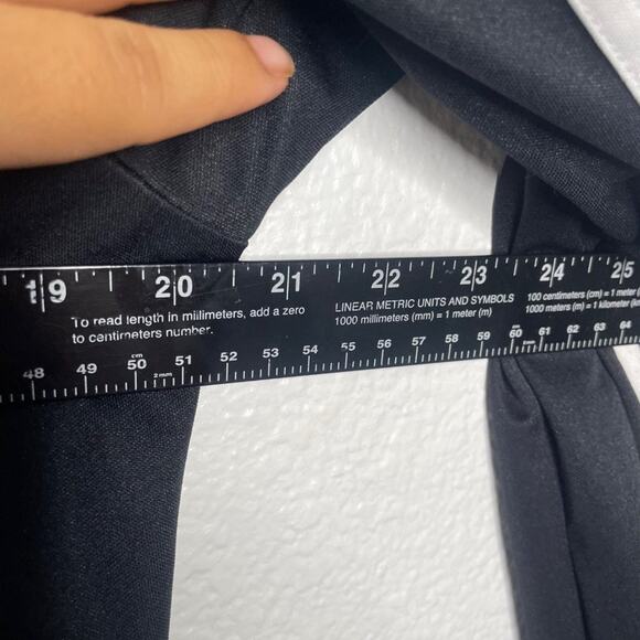 Adidas Mens Jacket Size M Black Full Zip Long Sleeve Unlined Track Jacket - Picture 6 of 14